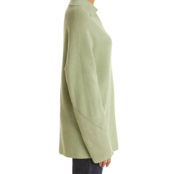 NEW WITH TAGS RAG & BONE WOMEN'S  AMY RIBBED OVERSIZED TUNIC POLO - Picture 5 of 16